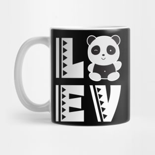 Cute love panda t shirt funny panda lover gifts for kids Mug